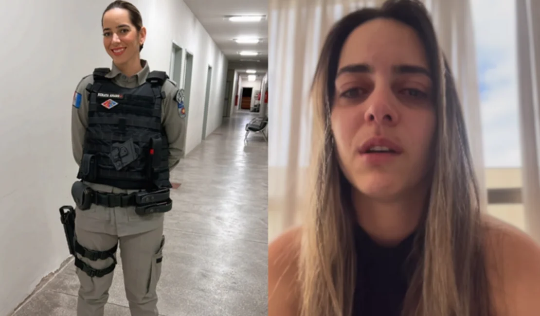 VÍDEO: 'Pegou a arma, apontou na minha cabeça', diz agente da PM de AL ao denunciar ex-marido por agressões e ameaça de morte