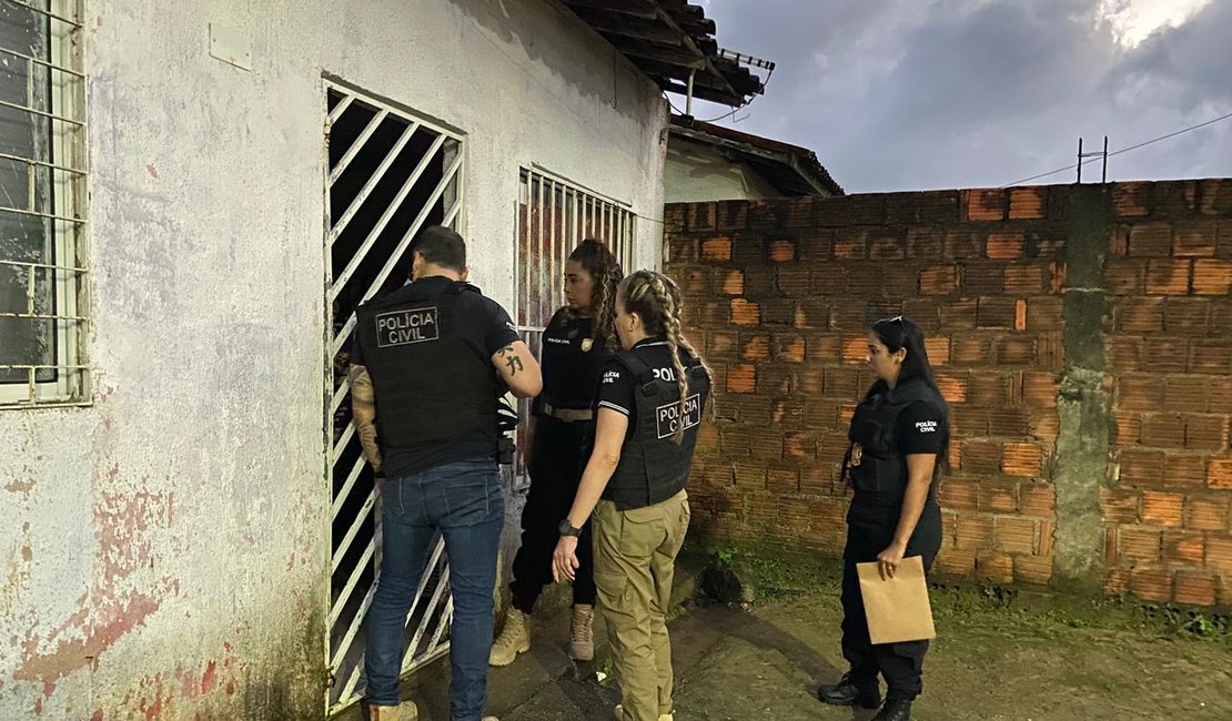 Polícia Civil deflagra operação contra homens envolvidos em crimes contra mulheres em Alagoas