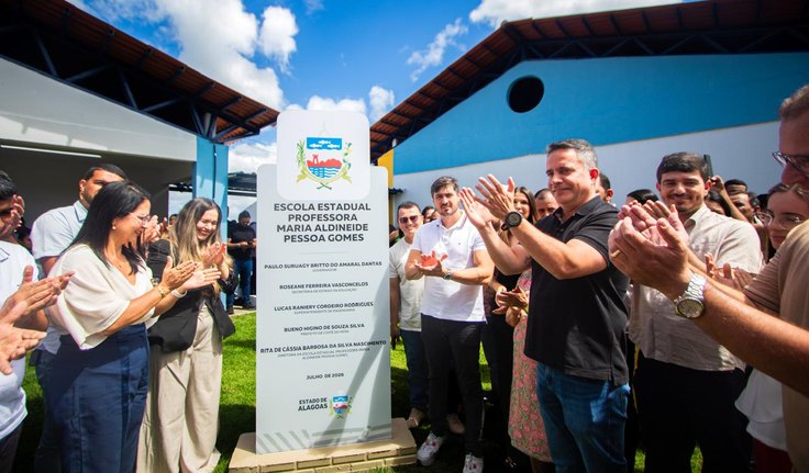Governo de Alagoas entrega 33ª Escola do Coração em Coité do Nóia