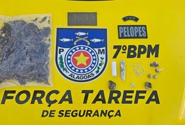 Ações da PM-AL finalizam com prisões e apreensões no Sertão e na Região Metropolitana