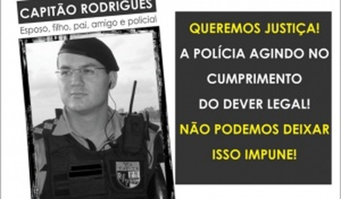 PMs lançam movimento e cobram justiça por morte de capitão em serviço