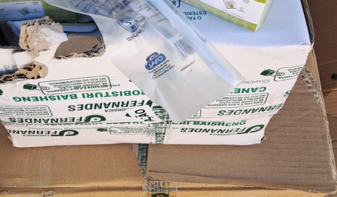 Polícia Civil recupera carga de produtos hospitalares roubada em Alagoas e prende três suspeitos