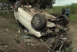 Dupla rouba carro, provoca acidente e troca tiros com a PM em Alagoas