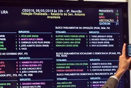 Comissão do Senado aprova relatório a favor do impeachment de Dilma
