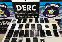 PC recupera 30 celulares roubados em Maceió