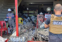 Polícia Civil prende dois donos de ferros-velhos suspeitos de receptação em Maceió