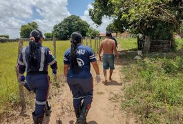 Homem que afirma ter sido vítima de tentativa homicídio assusta moradores da zona rural de Arapiraca