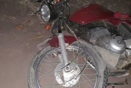 Motociclista sobra na pista cai de veículo e morre na zona rural de Lagoa da Canoa