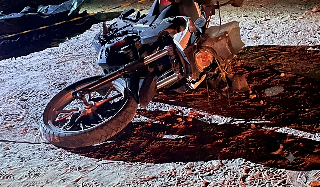 Motociclista morre após saída de pista em curva na rodovia AL-115