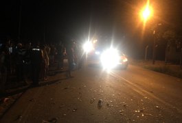 Vídeo. Colisão entre caminhão e carros de passeio deixa feridos na ﻿AL-220, no Sertão de Alagoas