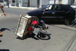 Colisão entre veículos é registrada no bairro Ouro Preto, em Arapiraca