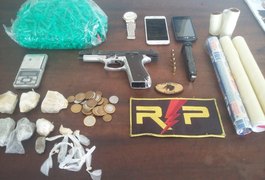Polícia desarticula 'boca de fumo' no Nova Esperança, em Arapiraca
