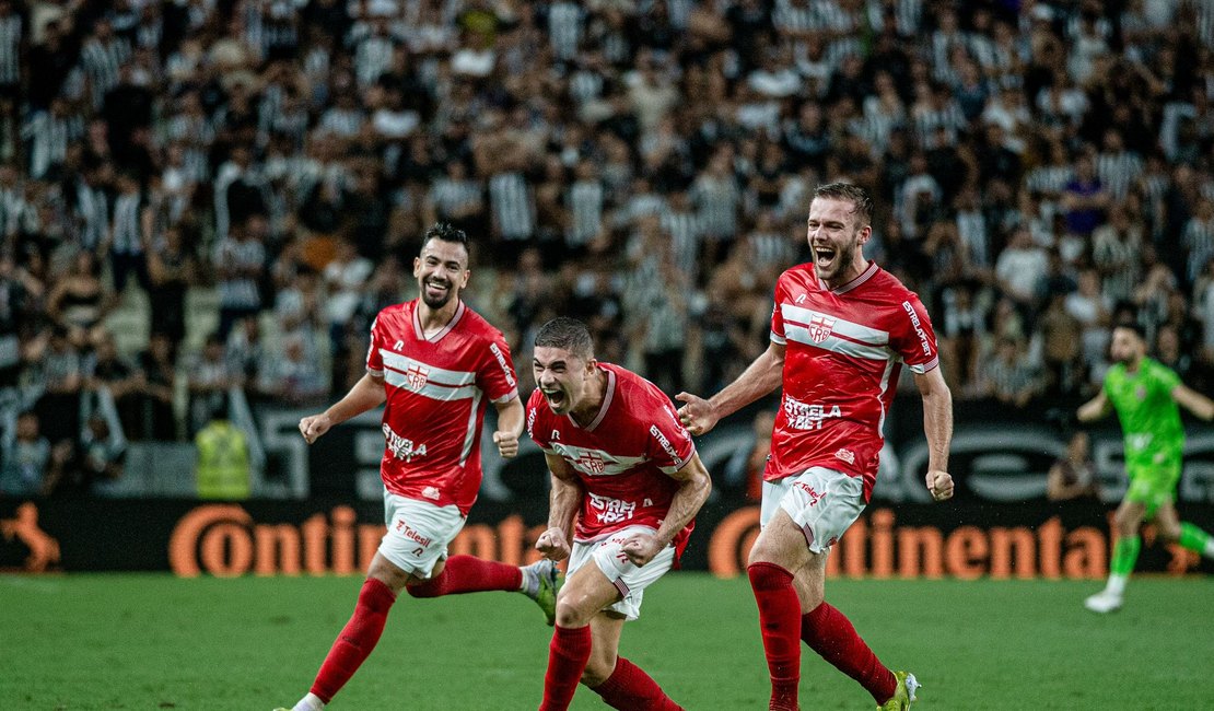 Faz o pix, CBF! CRB vence o Ceará por 1 a 0 no Castelão e avança na Copa do Brasil