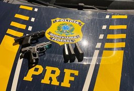 PRF apreende armas e prende homem por porte ilegal no Agreste alagoano