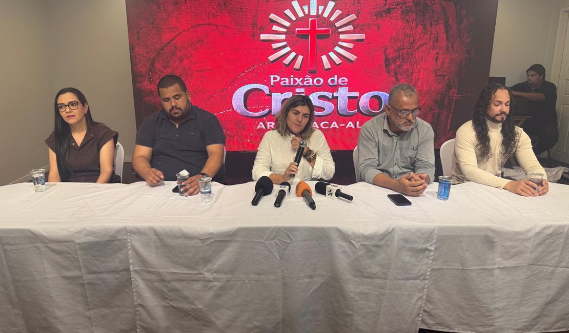 VÍDEO: Secretaria de Cultura apresenta oficialmente espetáculo da Paixão de Cristo 2026, em Arapiraca