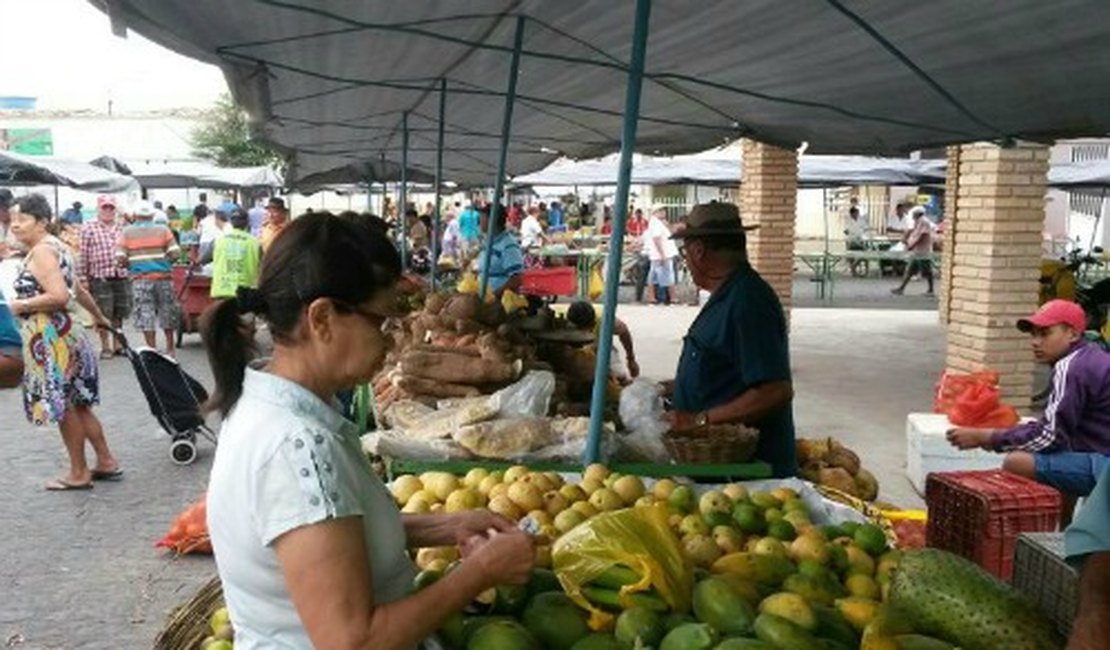 Feiras livres de Arapiraca são antecipadas e acontecerão neste sábado