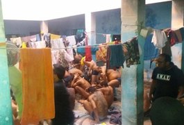 Celulares e drogas são encontrados durante revista em carceragem de Delmiro Gouveia