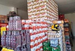 Operação autua depósito de bebidas por vendas irregulares