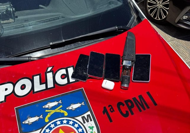 Suspeito de assalto é preso em flagrante e pertences são recuperados em Luziápolis
