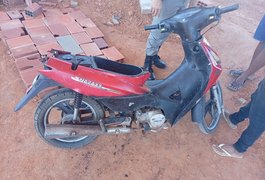 Moto com queixa de roubo é recuperada pela PM durante tentativa de venda em Arapiraca