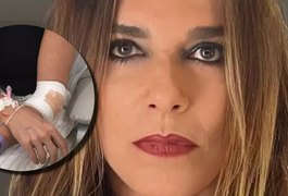 Atriz Mara Carvalho é atropelada por manobrista do carro dela na saída de restaurante