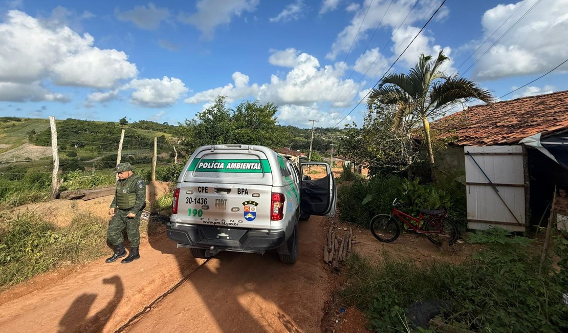 PM apreende nove armas de fogo durante operações integradas do Batalhão Ambiental