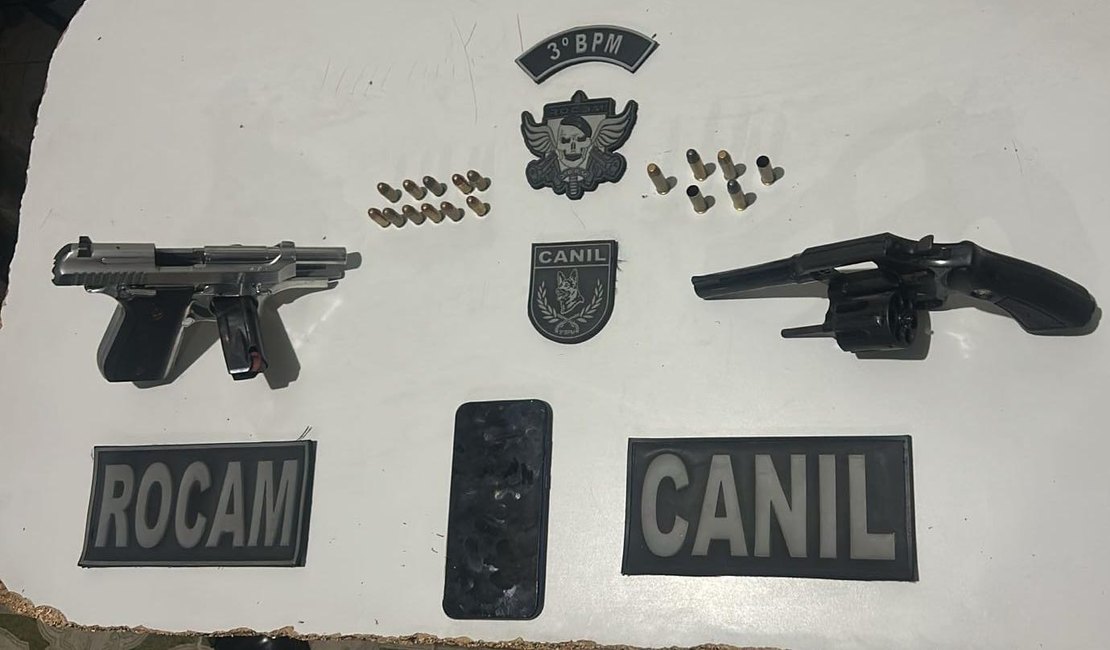 Homem é baleado e jovem é preso suspeito de tentativa de homicídio, em Arapiraca