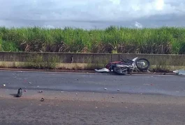 Motociclista morre e uma pessoa fica ferida em colisão frontal na BR-316, entre Atalaia e Pilar