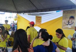 [VIDEO] Jovens de Arapiraca realizam ação para marcar o Dia Mundial de Prevenção ao Suicídio