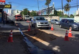 Operário fica ferido após vazamento de gás em obra em Maceió