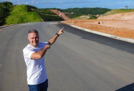 Renan Filho visita obras de duplicação da AL-101 Norte e defende ampliação até Maragogi