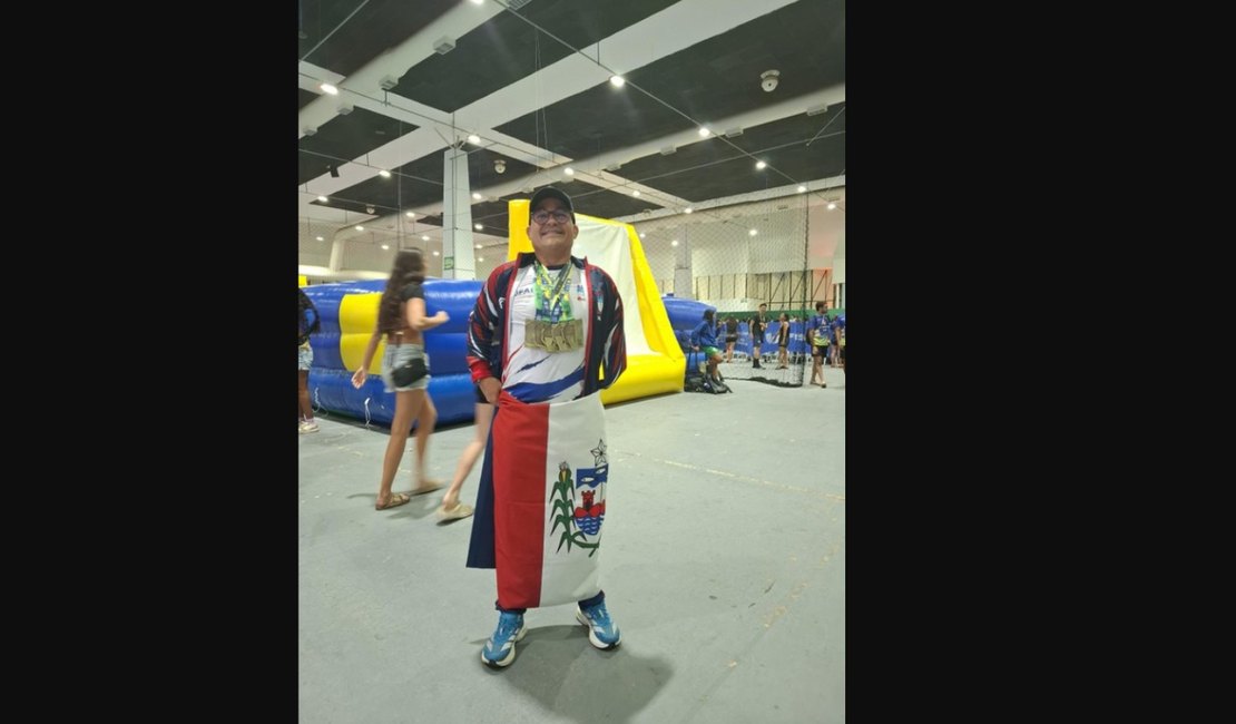 Atleta paralímpico da Ufal conquista seis medalhas de ouro nos Jogos Universitários Brasileiros