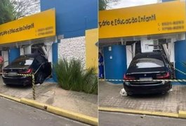 Criança de 4 anos morre após motorista confundir pedais e atravessar muro de escola