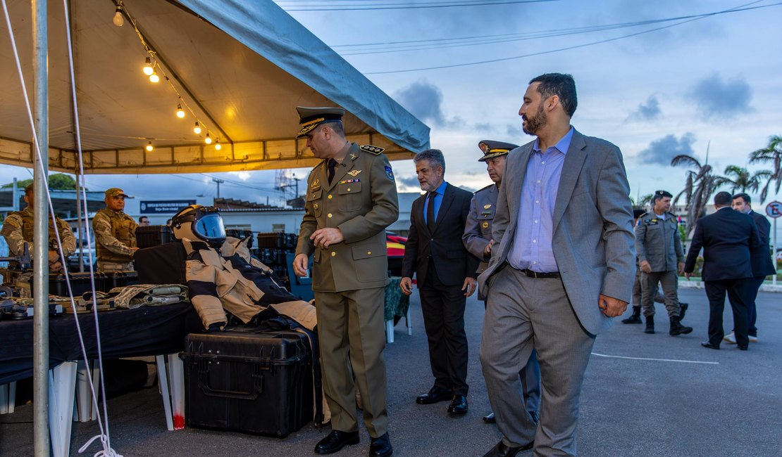 Governo de Alagoas investe R$ 11,2 milhões em modernização e entrega arsenal de última geração para a Segurança Pública