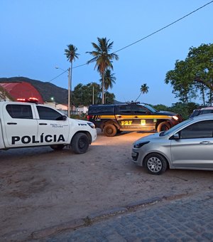 PRF em Alagoas apreende carro com apropriação indébita na BR-423