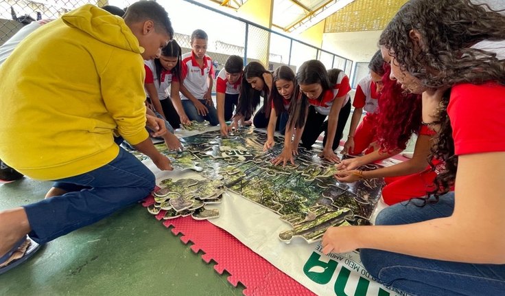 Estudantes da rede pública aprendem com gincana ambiental do IMA e Semarh Penedo