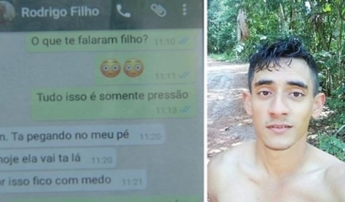 Antes de morrer, jovem relata medo de treinamento do Corpo de Bombeiros no WhatsApp