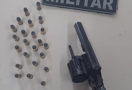 Idoso de 81 anos é preso com arma após ameaçar familiares, em  São José da Tapera