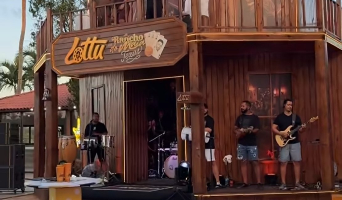 Grupo de pagode arapiraquense Gingado anima fim de tarde no Rancho do Maia