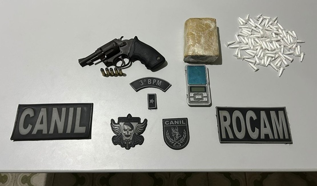 Autor do assassinato de mototaxista em Arapiraca é preso enquanto usava drogas com três jovens