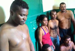 Operação policial prende seis pessoas acusadas de vários crimes em Alagoas