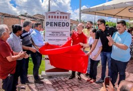 Ronaldo Lopes inaugura Praça do Jatobá e anuncia mais investimentos para a comunidade