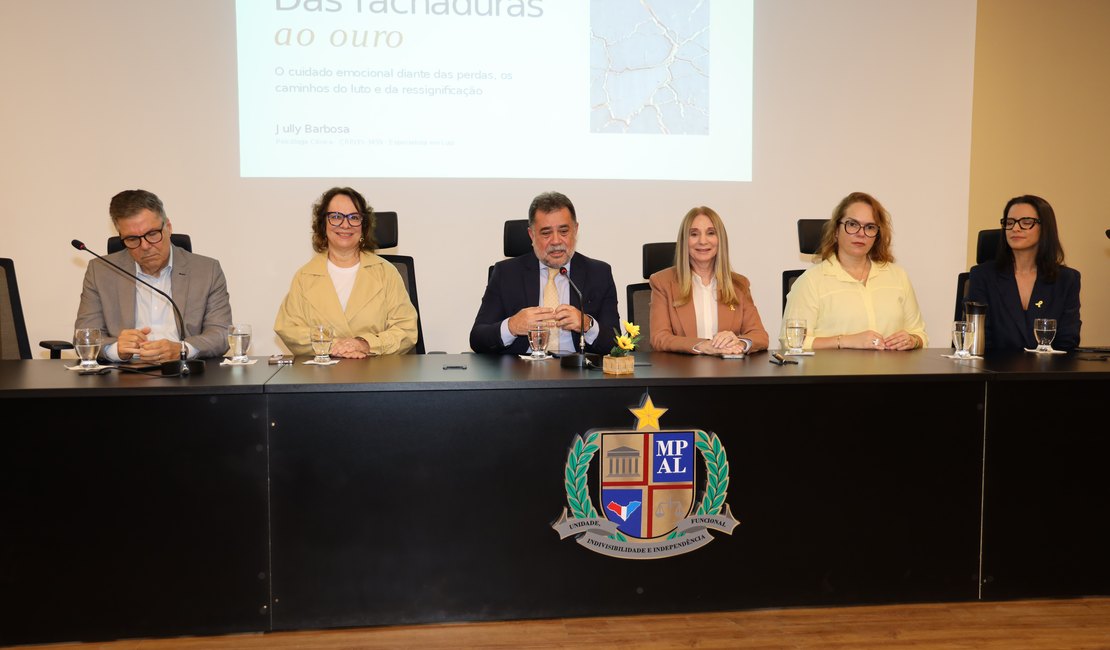 Ministério Público encerra Setembro Amarelo com reflexão sobre luto, cuidado emocional e valorização da vida