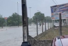Inmet prevê chuvas de até 100 milímetros e ventos intensos em Alagoas