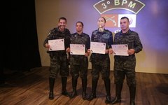 Homenagem a PMs que se destacaram em 2023