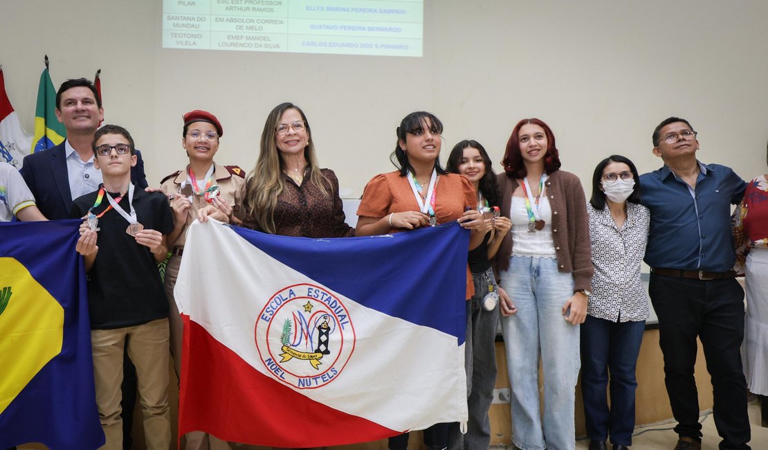 Educação celebra melhor desempenho de Alagoas na história da Olimpíada Brasileira de Matemática