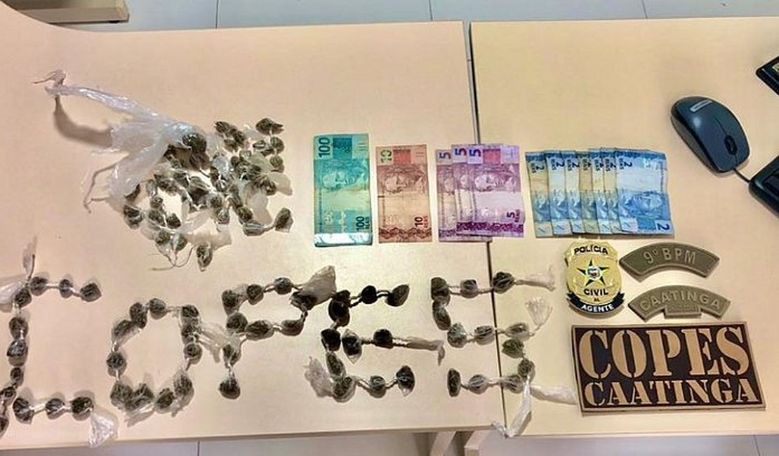 Suspeito de integrar facção criminosa é preso no Sertão alagoano