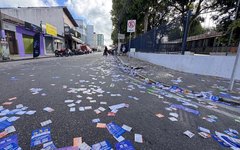 Derramamento de santinhos em Arapiraca