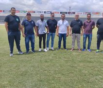 Secretário de Esporte acompanha inspeção técnica da FAF no Municipal de Arapiraca