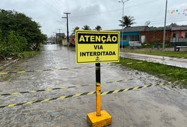 SMTT Penedo informa locais de interdições e sinalizações devido às chuvas intensas